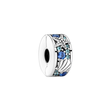 Clip Concha y Estrella de Mar Tropical