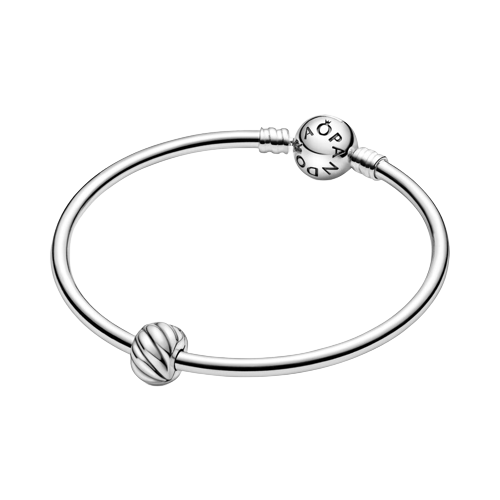 Charm de Clip Plumas Pulidas