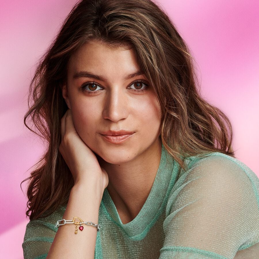 Mini Charm Colgante Corazón Roto