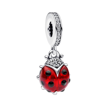 Charm Colgante Mariquita Roja