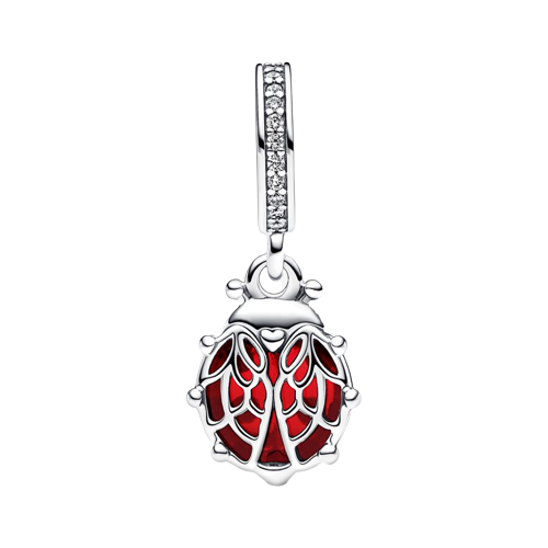 Charm Colgante Mariquita Roja
