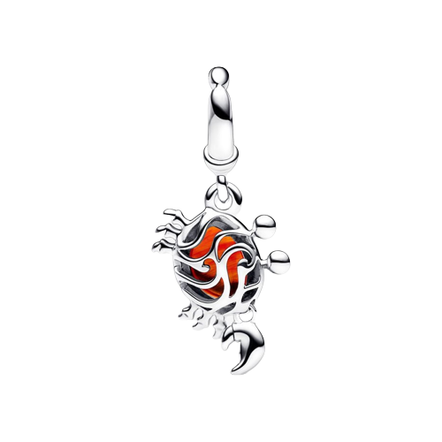 Charm Colgante Sebastián el Cangrejo de La Sirenita de Disney