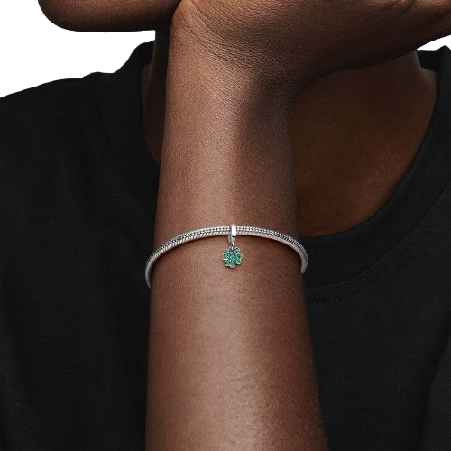 Charm Colgante Trébol de Cuatro Hojas