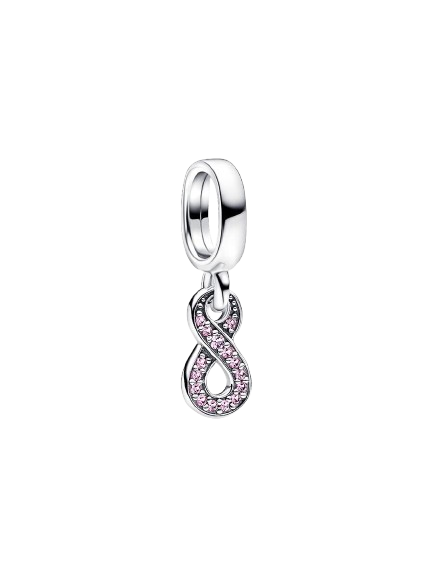 Charm Colgante Infinito Brillante