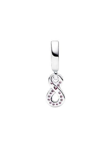 Charm Colgante Infinito Brillante