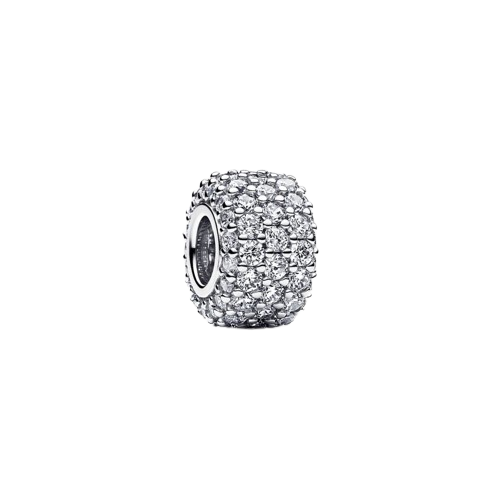Charm Triple Fila Brillante en Pavé