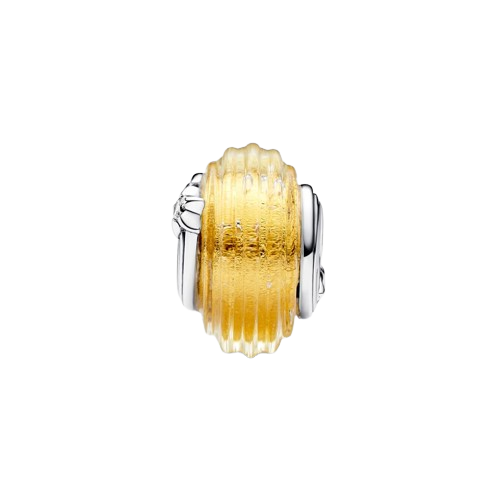 Charm Pandora Charm de Cristal de Murano Acanalado Estrella Fugaz - Vista detalle