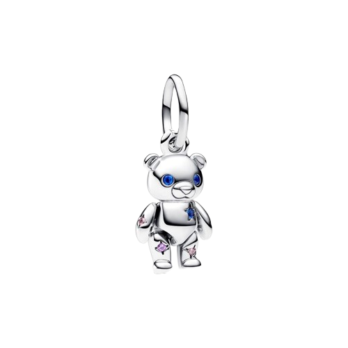 Charm Colgante Osito de Peluche Móvil