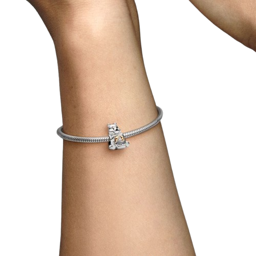 Charm Colgante Winnie the Pooh 100 Aniversario de Disney con Diamante sintético