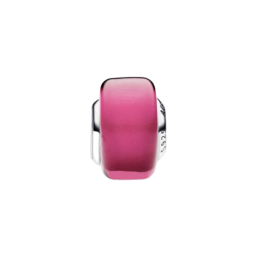 Charm Pandora Charm Mini Cristal de Murano Rosa - Vista detalle