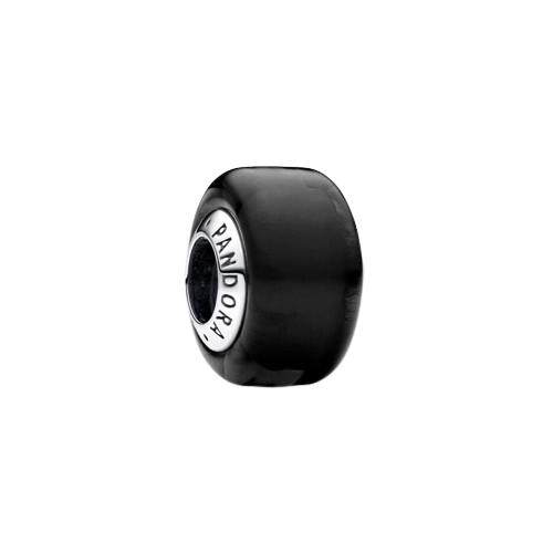 Charm Pandora Charm Mini Cristal de Murano Negro - Vista principal