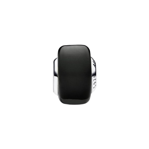 Charm Pandora Charm Mini Cristal de Murano Negro - Vista detalle
