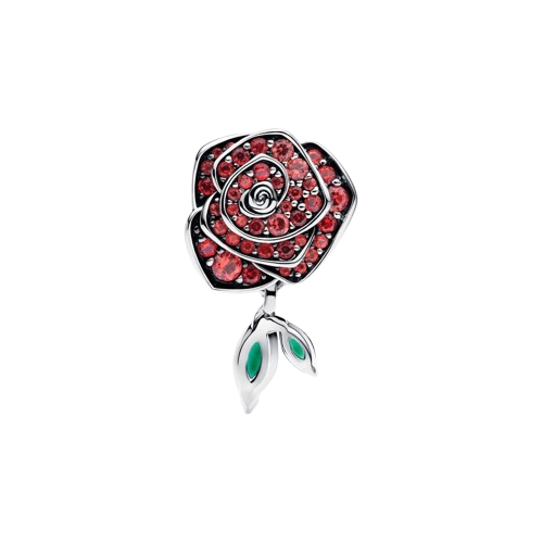 Charm Pandora Charm Rosa Floreciendo Brillante - Vista detalle