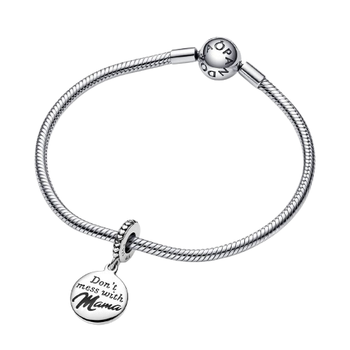 Charm Colgante Grabable Mamá