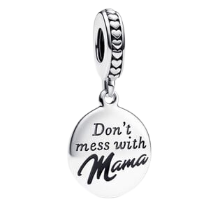 Charm Colgante Grabable Mamá