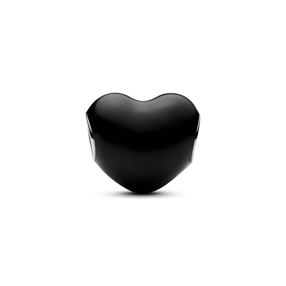 Charm Pandora Charm Corazón Negro - Vista detalle