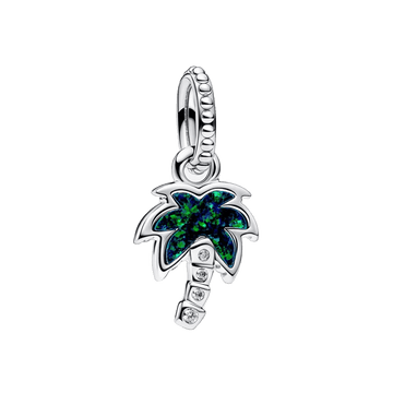 Charm Pandora Charm Colgante Palmera Verde Opalescente - Vista principal