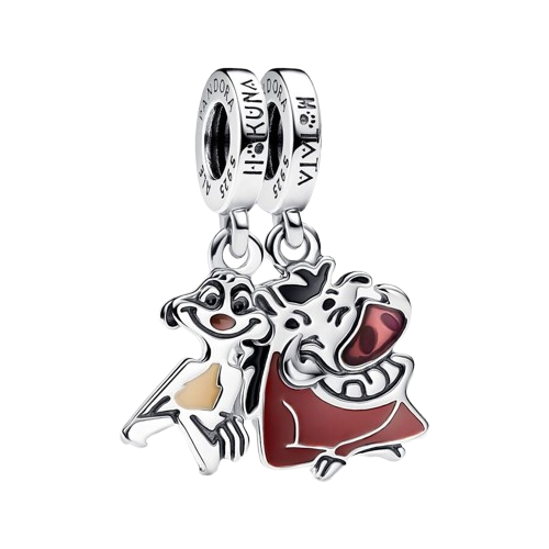 Charm Colgante Divisible Timón y Pumba El Rey León de Disney