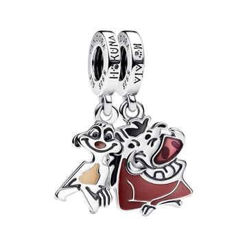 Charm Colgante Divisible Timón y Pumba El Rey León de Disney
