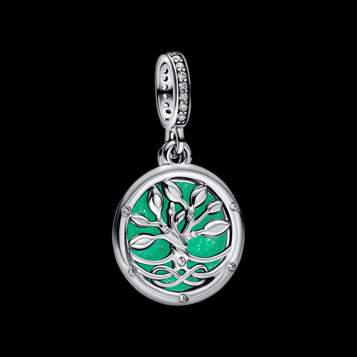 Charm Colgante Árbol del Infinito que brilla en la oscuridad