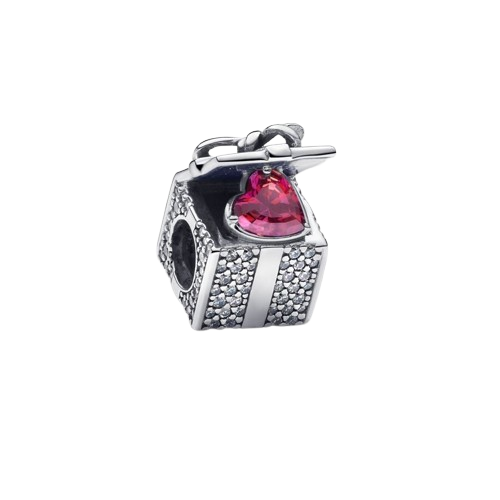 Charm Pandora Charm Caja Regalo Brillante - Vista principal