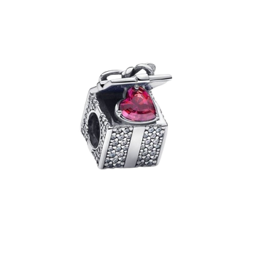 Charm Pandora Charm Caja Regalo Brillante - Vista principal