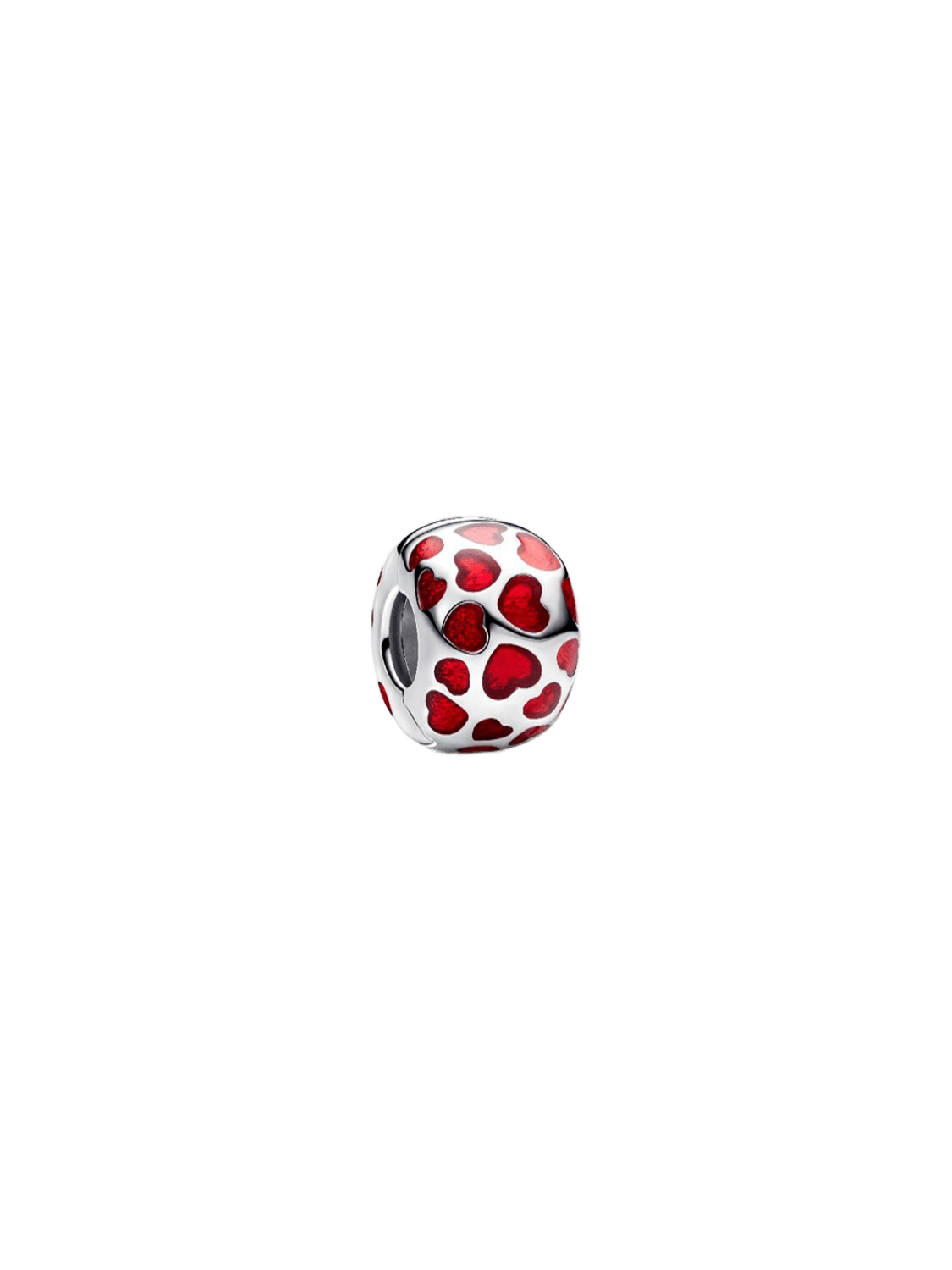 Charm Pandora Charm de Clip Redondo Corazones - Vista principal