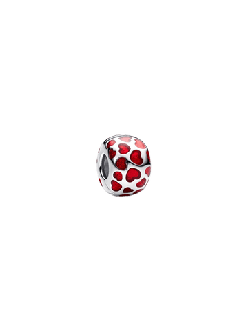 Charm Pandora Charm de Clip Redondo Corazones - Vista principal