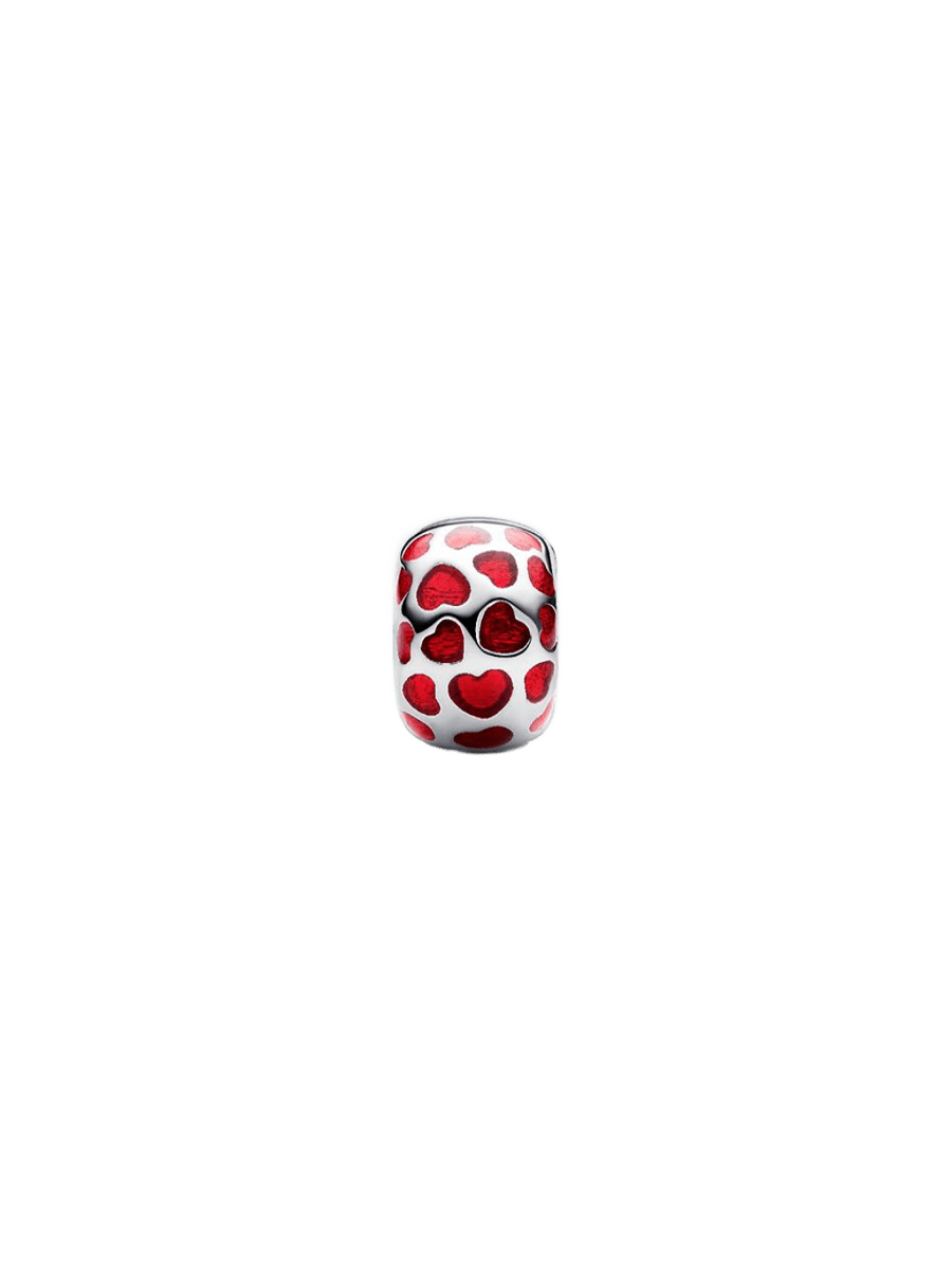 Charm Pandora Charm de Clip Redondo Corazones - Vista detalle
