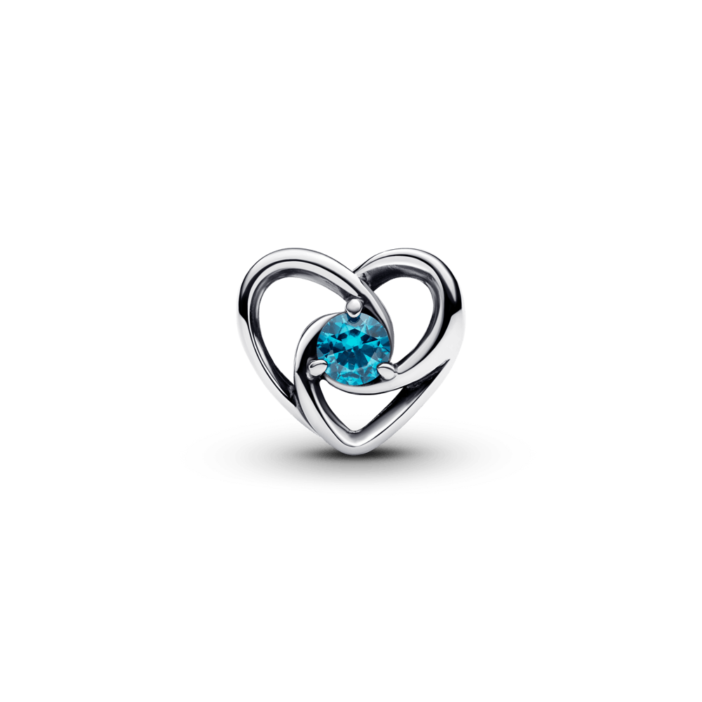 Charm Pandora Charm Corazón y Gemas Entrelazados para UNICEF - Vista detalle