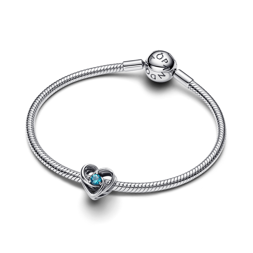 Charm Pandora Charm Corazón y Gemas Entrelazados para UNICEF - Imagen 3