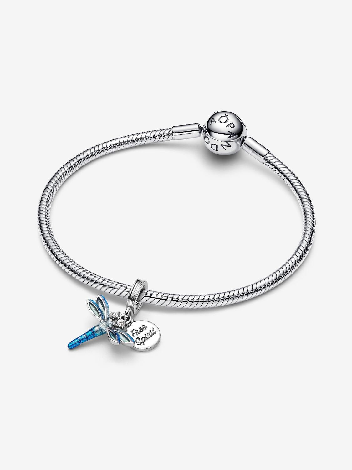 Charm Colgante Doble Libélula