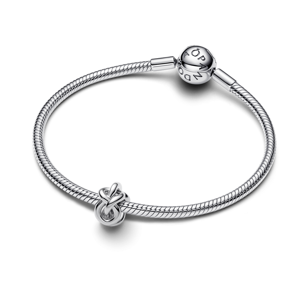 Charm Pandora Charm Nudo Infinito Plateado - Imagen 3