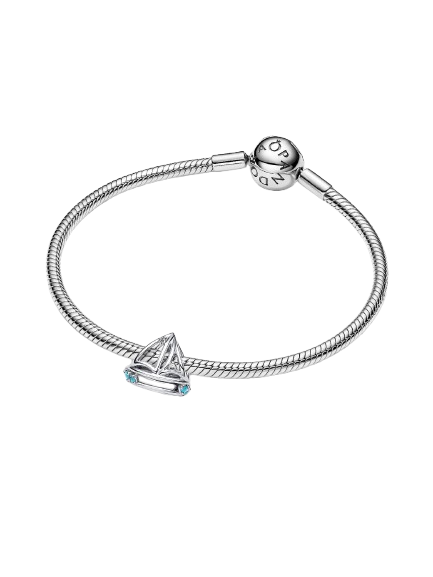 Charm Velero Plata de primera ley