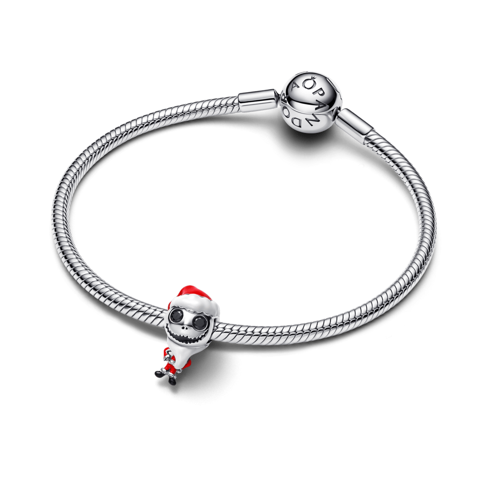 Charm Pandora Charm Jack Skelllington Del Extraño Mundo De Jack De Disney - Imagen 3