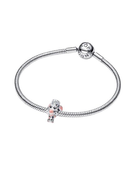 Charm Remy de Ratatouille de Disney Pixar Plata de primera ley