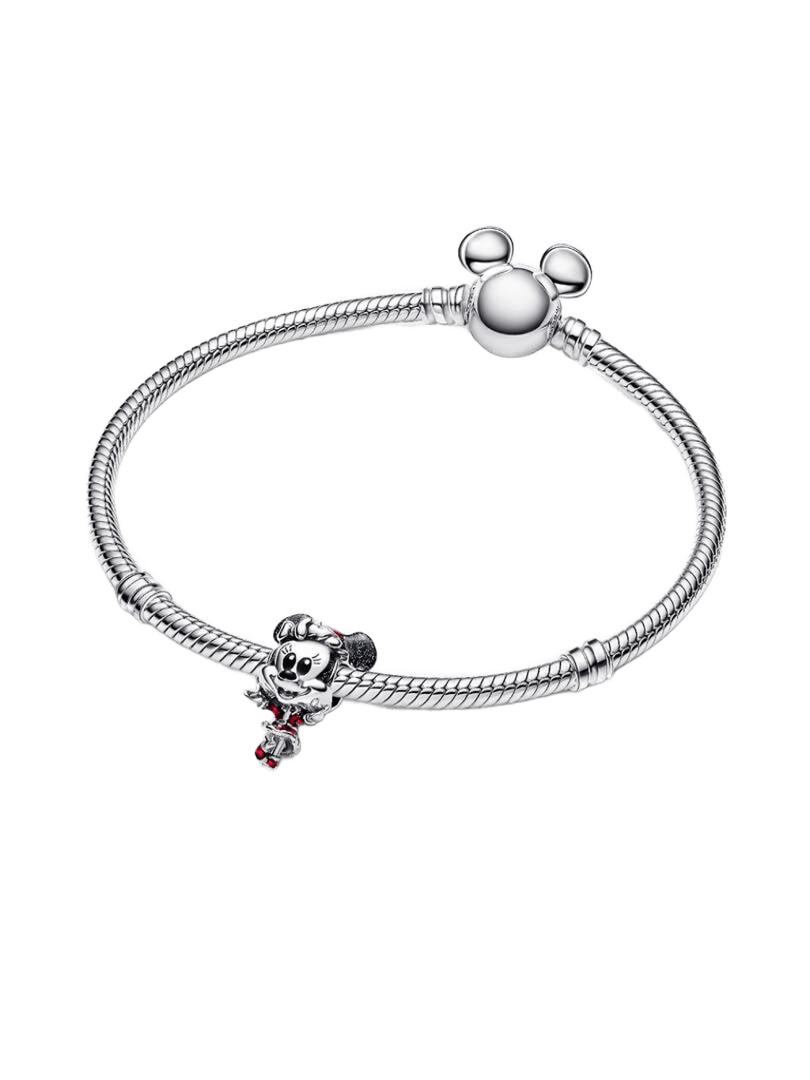 Charm Pandora Charm Minnie Mouse Navideña de Disney - Vista detalle