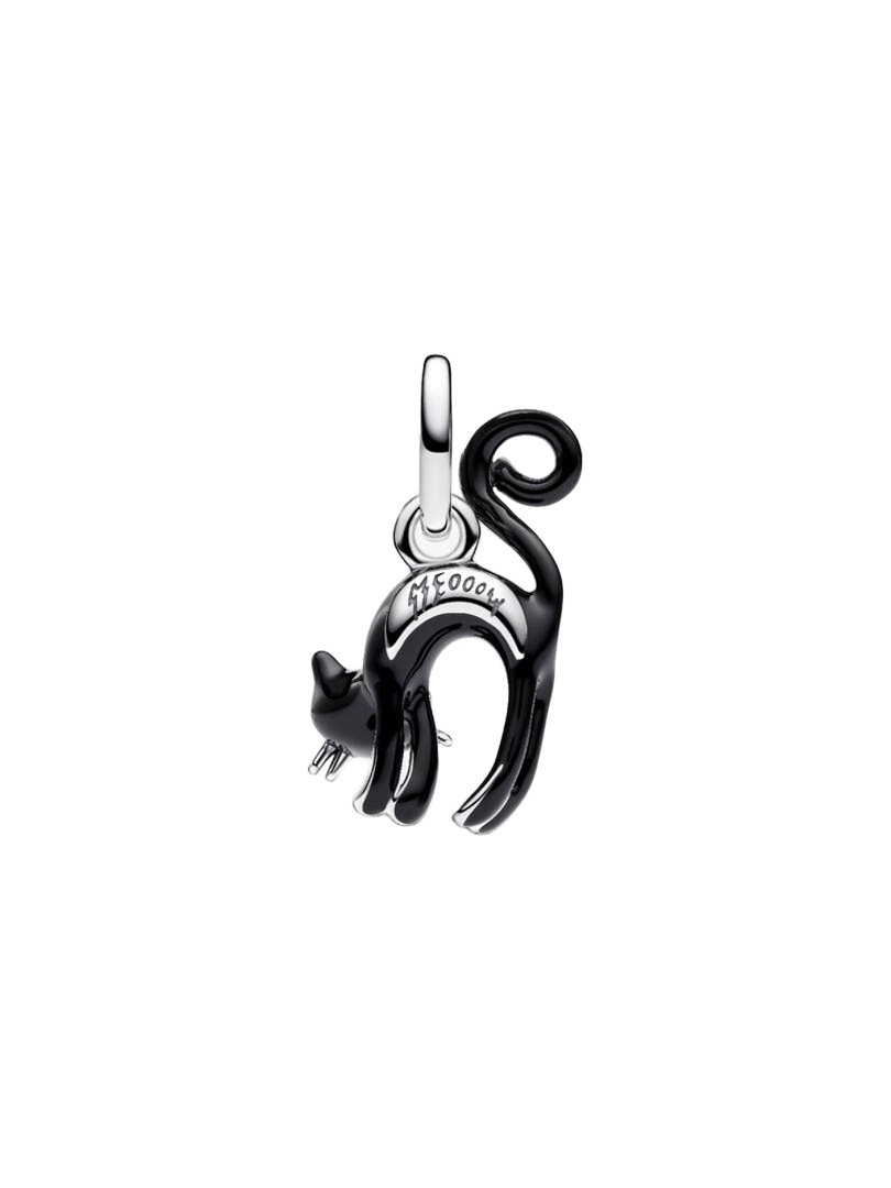 Charm Colgante Gato Negro - vista 2