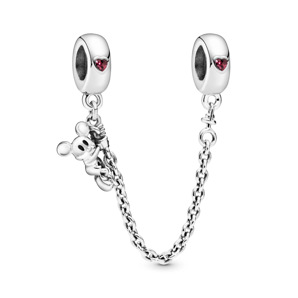 Charm Pandora Cadena De Seguridad Mickey Escalador - Vista principal