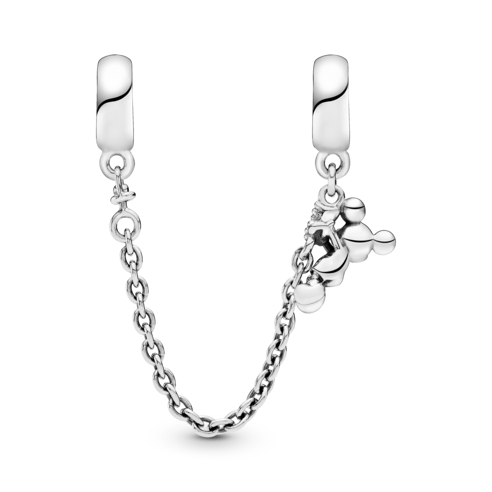 Charm Pandora Cadena De Seguridad Mickey Escalador - Vista detalle