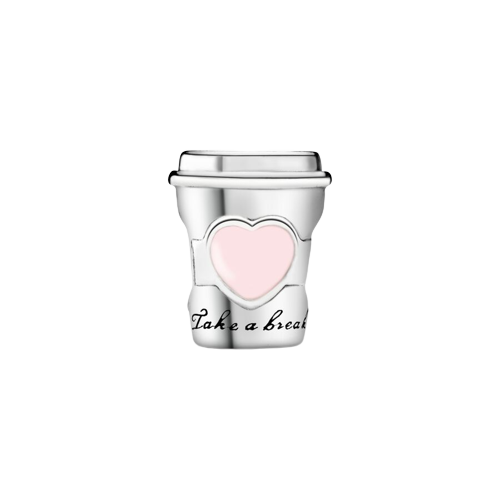 Charm en plata de ley Bebida para Llevar