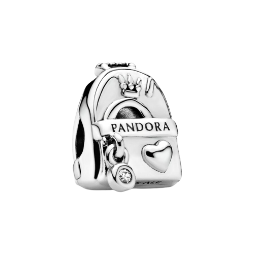 Charm en plata de ley Mochila Aventurera