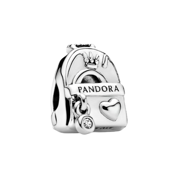 Charm en plata de ley Mochila Aventurera