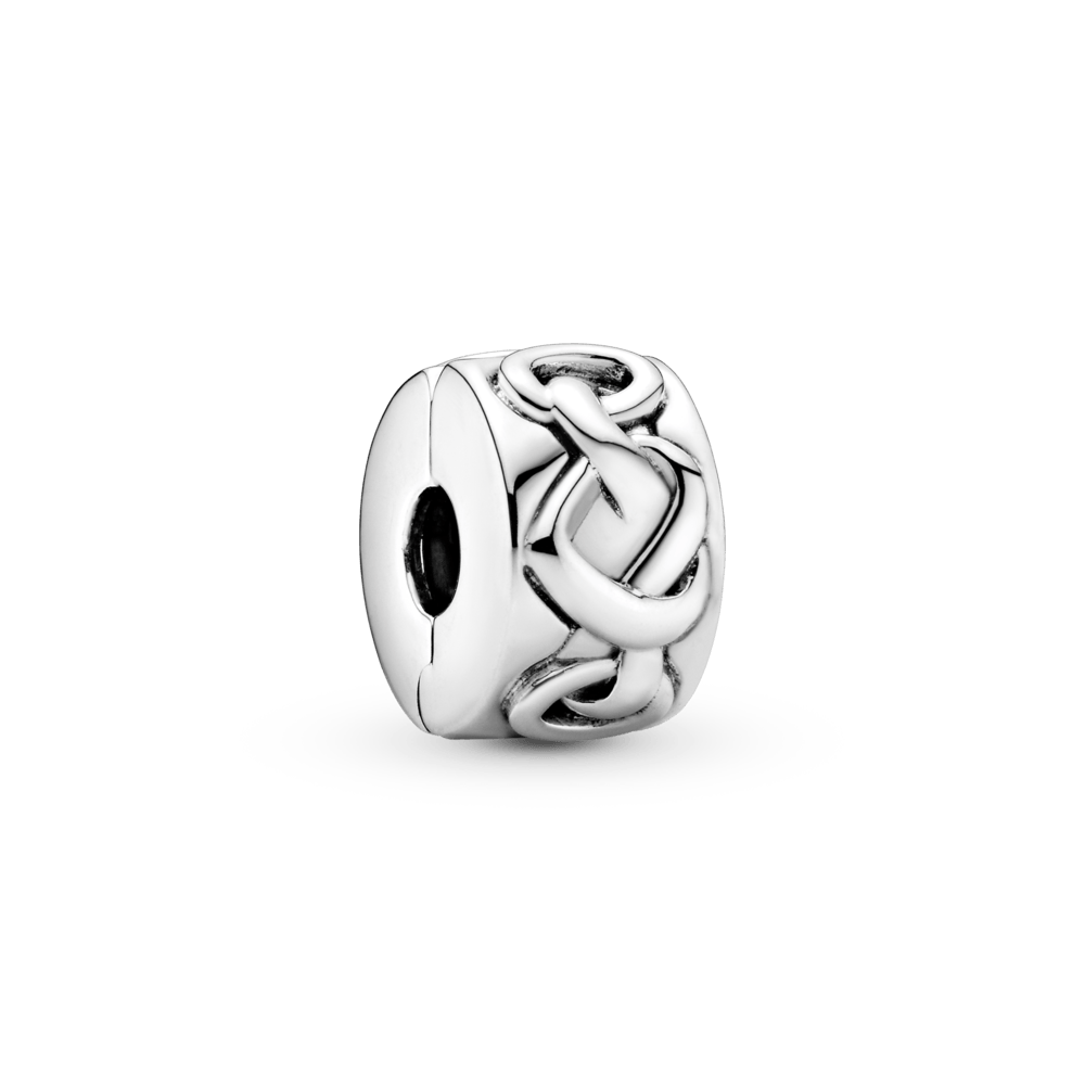 Charm Pandora Charm Sujetador Corazones anudados - Vista principal