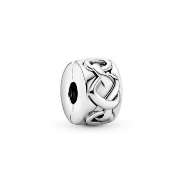 Charm Pandora Charm Sujetador Corazones anudados - Vista principal
