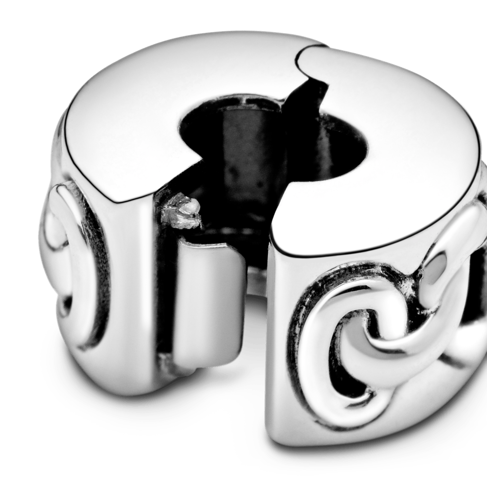Charm Pandora Charm Sujetador Corazones anudados - Imagen 3