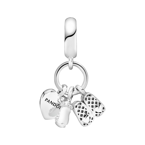 Charm colgante en plata de ley Mi Bebé