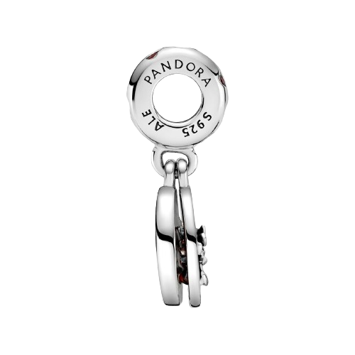 Charm Colgante Amor y Besos de Mickey Mouse & Minnie Mouse de Disney