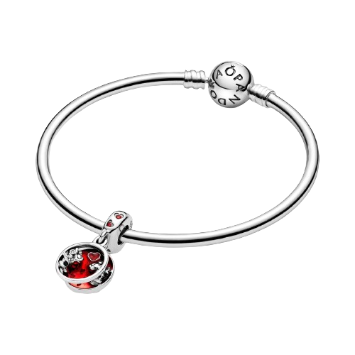 Charm Colgante Amor y Besos de Mickey Mouse & Minnie Mouse de Disney