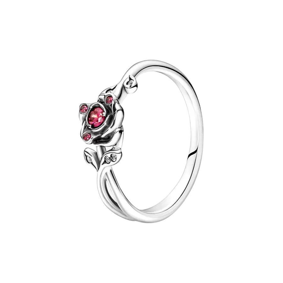 Anillo Rosa de la Bella y la Bestia de Disney